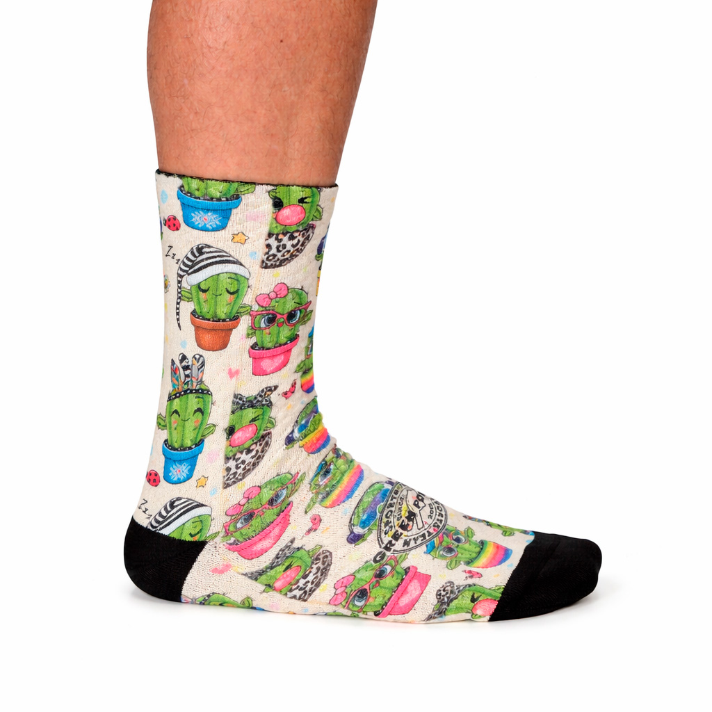 CACTUS calcetines técnicos running Green Power