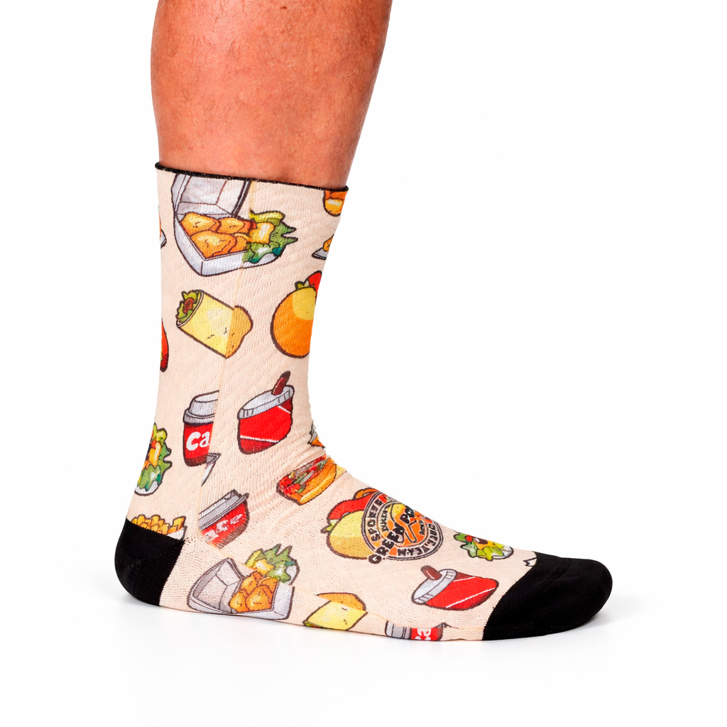 COMIDA calcetines técnicos running Green Power