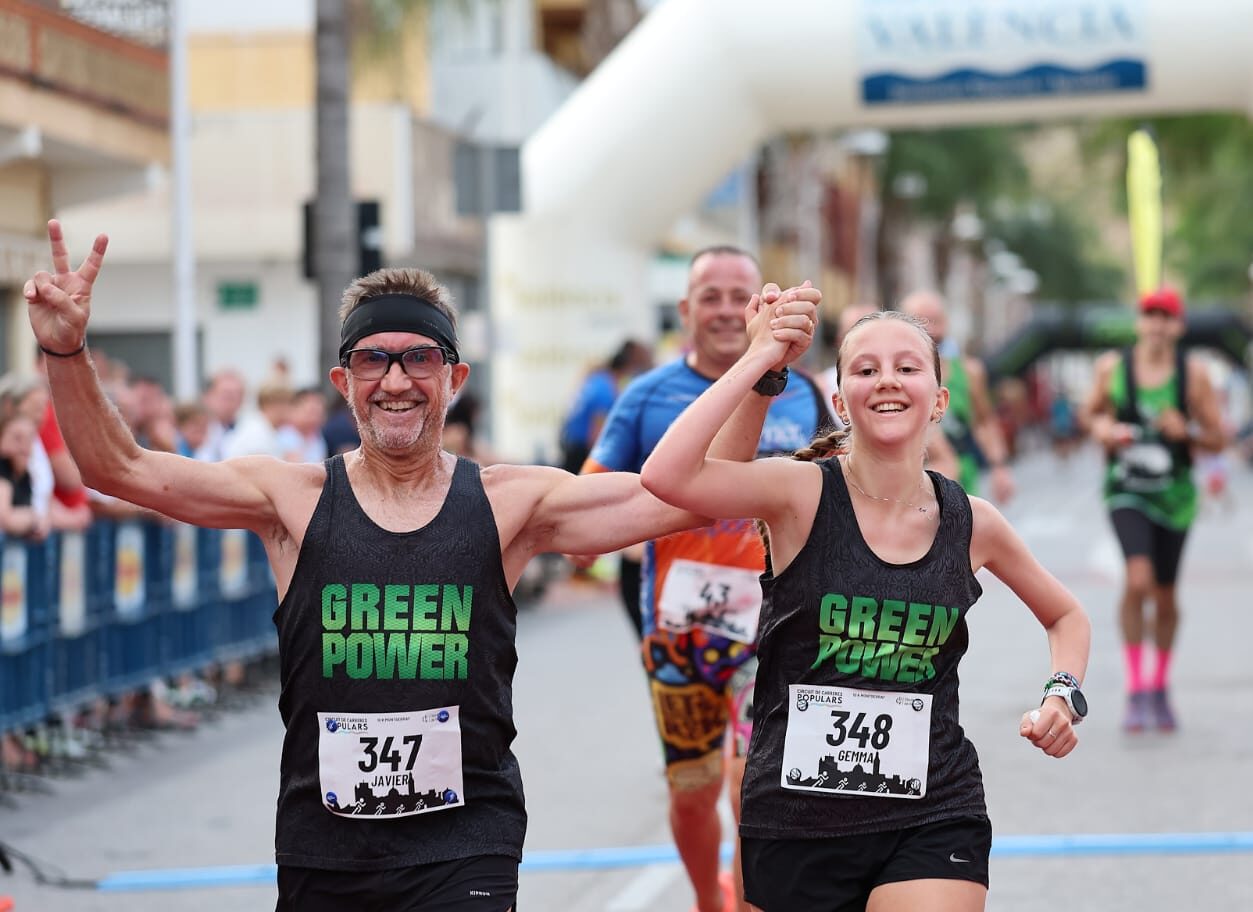 CORRE CON GREEN POWER - RODAJE SUAVE