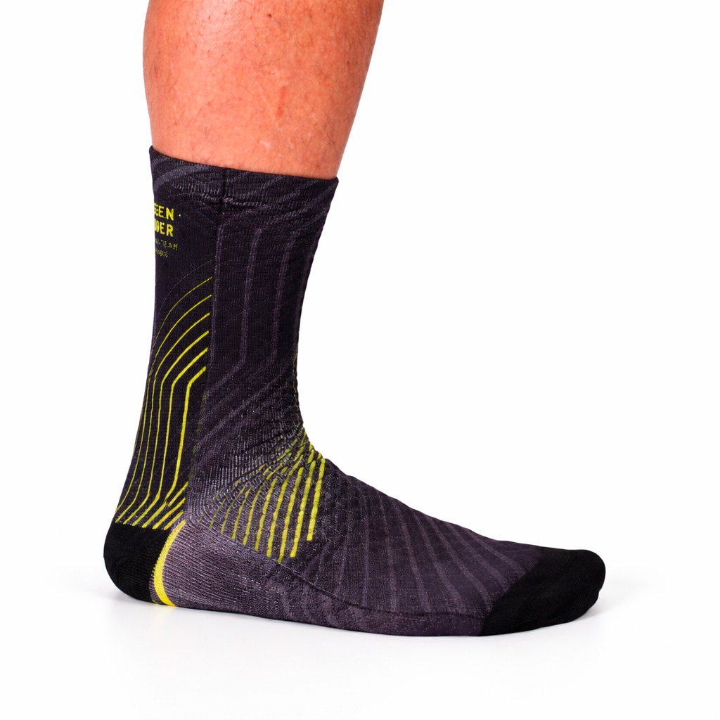 ELECTRIC calcetines técnicos running Green Power